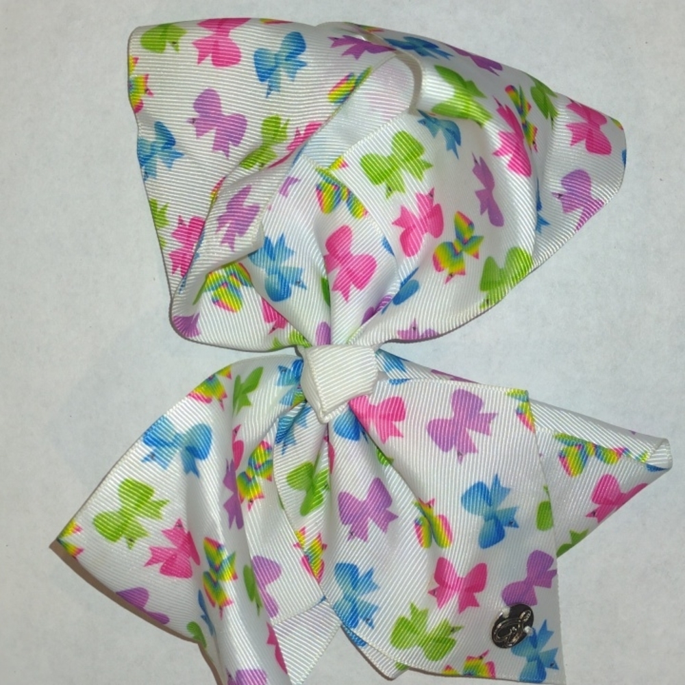JoJo Siwa Medium White Bow with Bows
